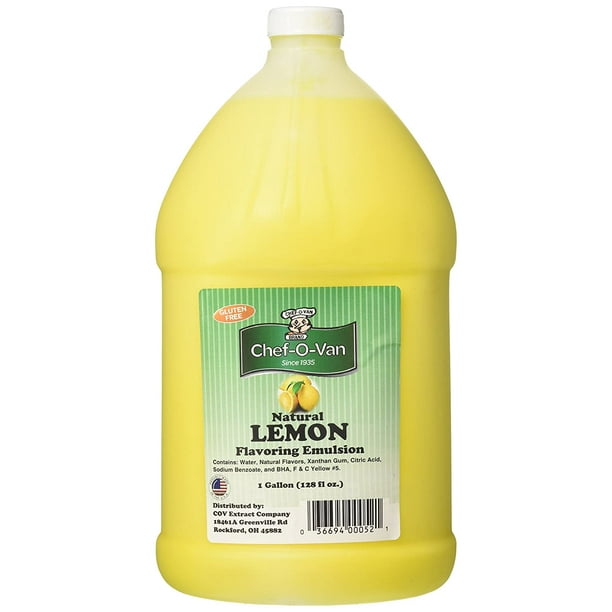 Natural Lemon Flavoring Emulsion