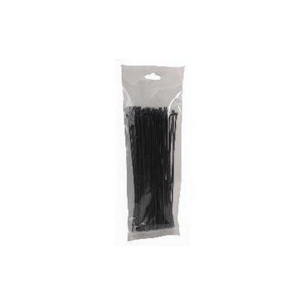 3M 05112859333 8" Plenum Rated Cable Ties Black 100 Per Bag 18Lb