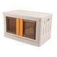 thumbnail image 2 of Contenedor de Almacenamiento Plegable Apilable de 32 L con Puerta Frontal Abierta con Tapa Puede Abrir Fácilmente la Puerta para Sacar Artículos sin Quitar la Tapa ANGGREK Otros, 2 of 8