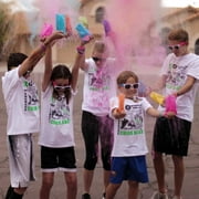 Color Blaze Holi Colored Powder 8 Individual Color Packets (1 Packet of Each Color)