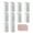 10x24cm vertical sty, variant on 50 Pcs/Set Clear Die Storage Bag Stamp Storage Pocket Envelope Case Cutting Dies Stencil Organizers for Card Making