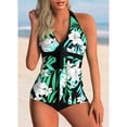thumbnail image 1 of HAWEE Tankini Swimsuits for Women Plus Size Swimwear Tummy Control Two Piece Tank Tops Bathing Suits(S-5XL), 1 of 3