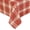 Red, variant on Verolix Checkered Tablecloth 60 x 60 Inch Square, Pink Plaid Gingham Table Cover, Waterproof Washable Wrinkle Resistant Polyester Fabric for Kitchen Dining Indoor Outdoor Use