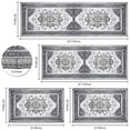 thumbnail image 2 of TECHVIDA Kitchen Rugs 4 Piece Set,Non Slip Machine Washable Kitchen Mats,Boho Vintage Abstract Kitchen Carpet for Farmhouse Living Room Hallway, 2 of 8