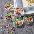 thumbnail image 2 of U8MO 100 Mixed Color Flatback Resin Mini Flower Cabochons 6mm Nail Art Tip + Box-1# Flower, 2 of 8