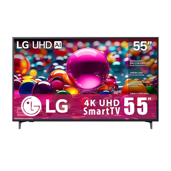 TV LG 55 Pulgadas UHD AI UA7510 4K SMART TV 2025 55UA7510