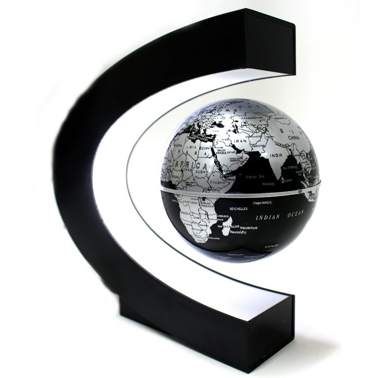 C Shape Magnetic Levitation Floating Globe Decorative Globe