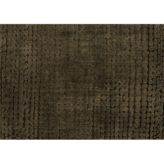 Ahgly Company Indoor Rectangle Abstract Brown Modern Area Rugs, 7' x 9'
