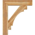 thumbnail image 3 of Ekena Millwork 6"W x 34"D x 40"H Merced Block Rough Sawn Bracket, Western Red Cedar, 3 of 4