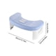 thumbnail image 3 of Accesorios de baño: taburetes de inodoro plegables para niños y adultos (1 unidad), reposapiés portátil y de asiento en cuclillas, masaje para la planta de los pies, con reposapiés antideslizante de 1, 3 of 6