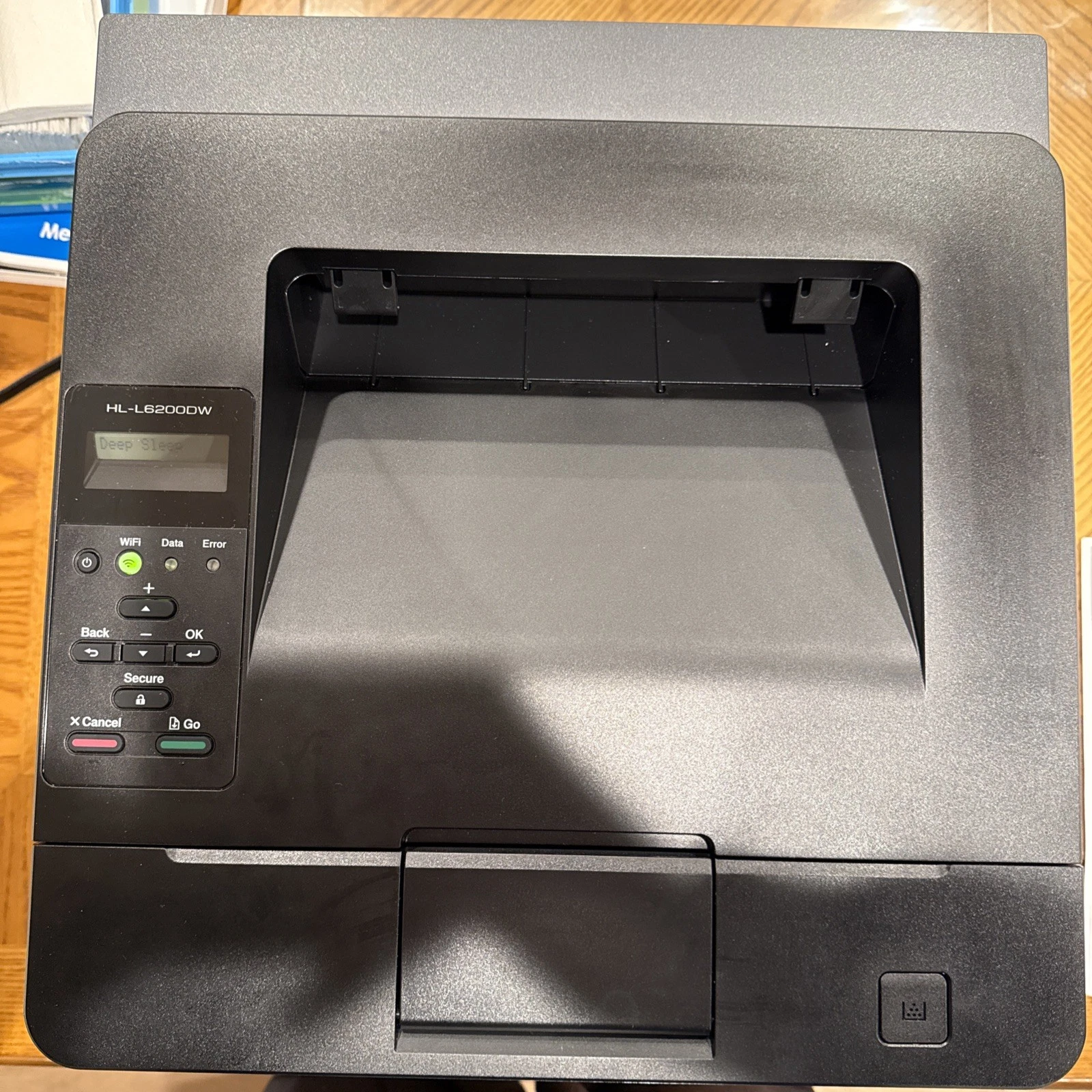Pre-Owned Brother Monochrome Laser Printer, HL-L6200DW, Wireless Networking, Mobile Printing, Duplex Printing, Large Paper Capacity