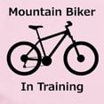 thumbnail image 2 of CafePress - Mountain Biker In Training Body Suit - Baby Light Bodysuit, Size Newborn - 24 Months, 2 of 4