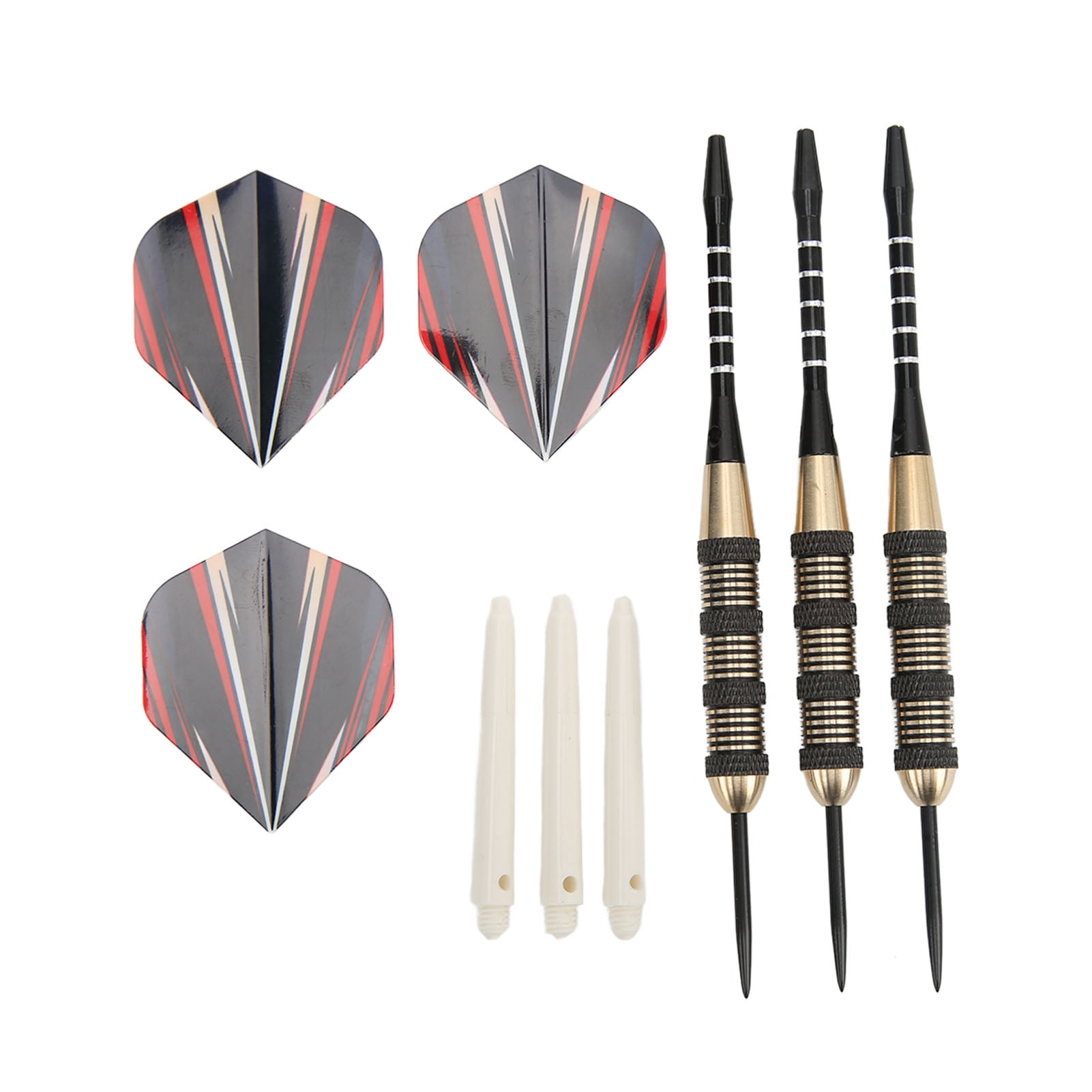 Fléchettes à Pointe en Acier, Fléchettes Professionnelles en Acier Inoxydable 22g pour Joueurs Professionnels