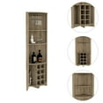 thumbnail image 4 of TREEVOL FURNITURE Corner Bar Cabinet Castle, 4 of 7