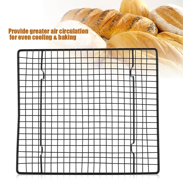 Grille Antiadhésive Biscuits Gâteaux Pain Grille De Cuisson Ronde Inox 15-20 Cm – Anti-adhésive Pour Biscuits, Gâteaux, BBQ & Refroidissement