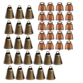 IMCBSTT 40Pcs Cow Horse Sheep Grazing Copper Bells Cattle Goat Farm ...