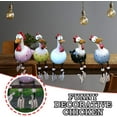 thumbnail image 4 of Adorno Colgante de Resina Pollo-Gris-Pollo Adepaton LKX-0615-2, 4 of 5