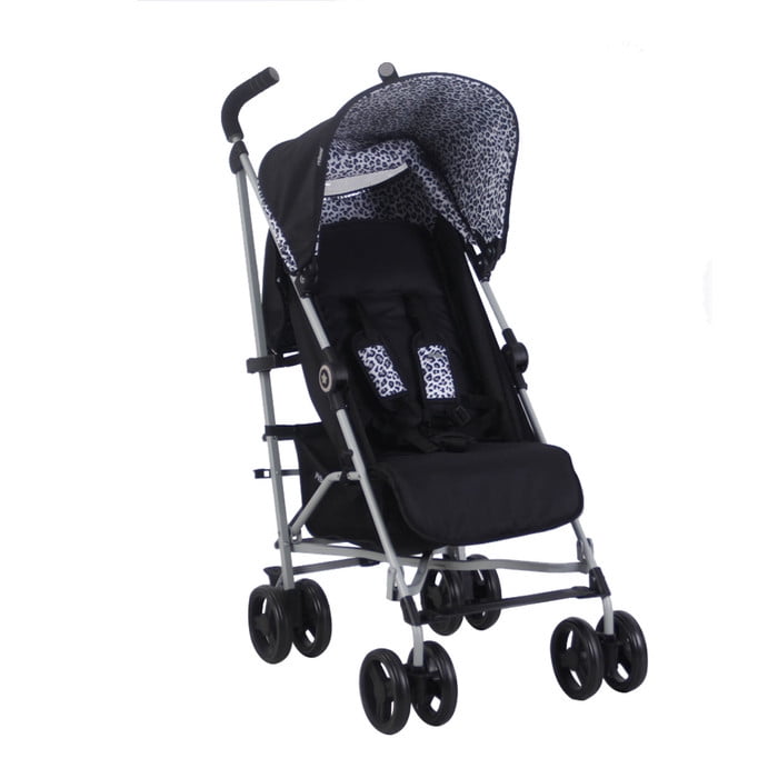 leopard print pushchair