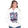 thumbnail image 4 of The Smurfs Cool Kanji DJ Comic Panels Zip Up Hoodie Men's Women's Brisco Brands L, 4 of 6