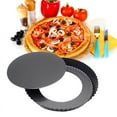 thumbnail image 2 of 8 Inch  Baking Mould Pizza Cake Shallow Non Stick Pan Active Aluminum Alloy Pie Dish Tray, 2 of 6