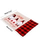 thumbnail image 3 of Fiudx Ofertas Relámpago Nuevo Mantel Decorativo Navideño Camino De Mesa Navideño Suministros De Vestir, 3 of 3