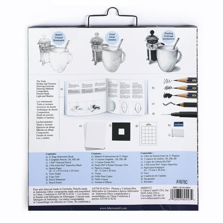 Faber-Castell, Drawing & Sketching Set, Getting Started with Drawing, 30 Pieces