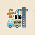 thumbnail image 4 of Inktastic Im Gonna Be a Big Brother Truck and Crane Boys Baby T-Shirt, 4 of 5