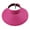Hot Pink, variant on Cheers.US Women Sun Visors Foldable Straw Hats Summer Beach Packable Hat Floppy Wide Brim Cap Deep Style, Adjustable Size