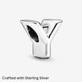 thumbnail image 3 of Charm PANDORA Letra Y Plata de Ley Compatible, 3 of 6