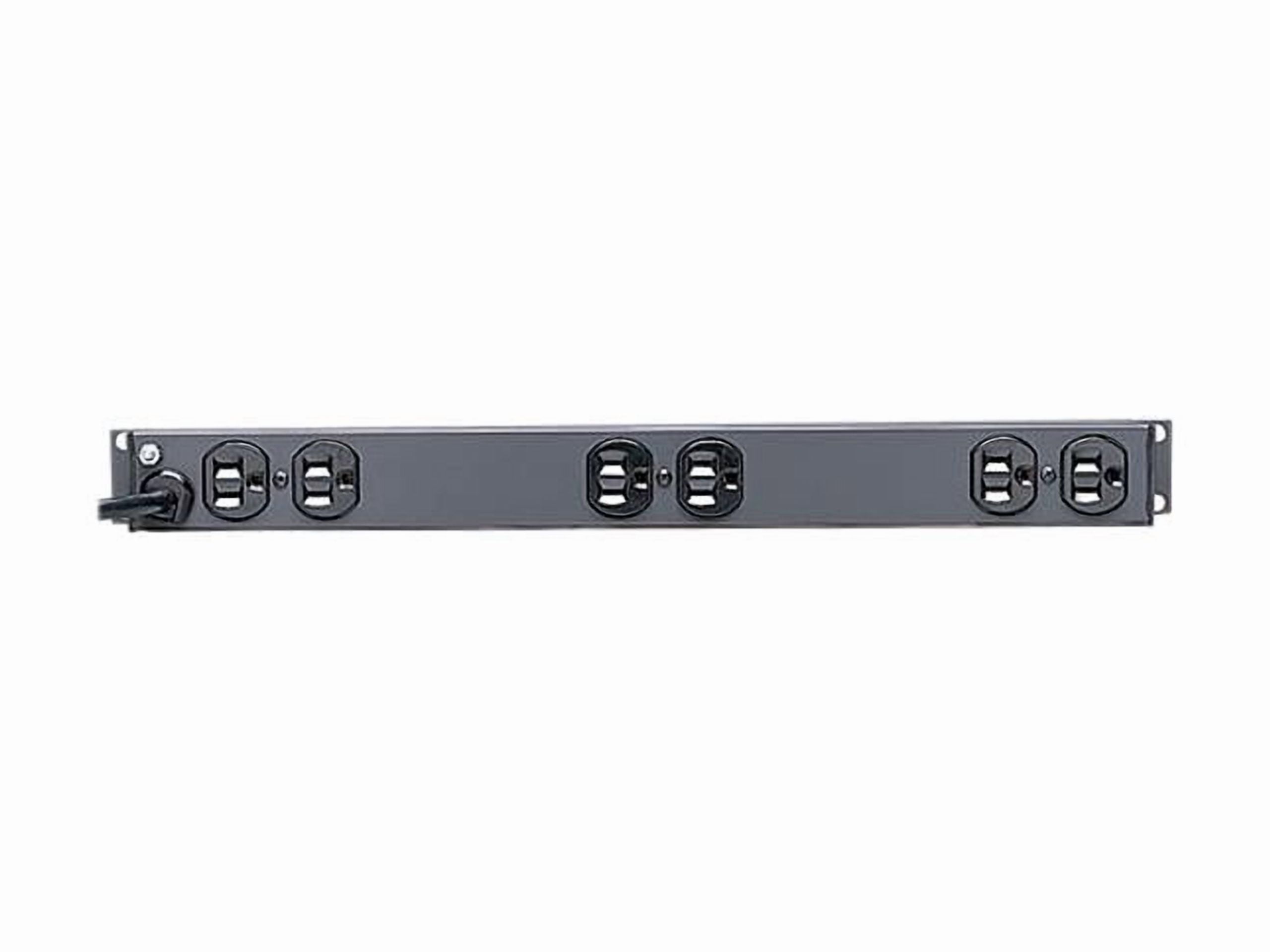 Tripp Lite Rack-Mount Power Strip, 120V, 15A, 5-15P, 12 Outlets (6 Front-Facing, 6-Rear-Facing), 15-ft. Cord