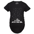 thumbnail image 2 of Maternity Force Is Strong Funny Pregnancy T Shirt Graphic for Expecting Mothers, 2 of 7