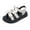 White, variant on LYHaoo Girls Sandals Trendy Kids' Stickers Casual Shoes For Daily Wear Ideal For Active Play For Age 4 15 Great Pairing With Dresses In Spring And Summer Sizes 9.5 Little Kid(4 Years)