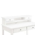 thumbnail image 6 of Campbell Writing Desk Hutch in White Finish, 6 of 7