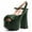 Dark Green, variant on YDN Women Cute Bowknot Peep Open Toe Slingback Platform Sandals Chunky High Heels Ankle Strap Pumps Dress Prom Shoes Size 11 Dark Green