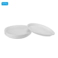 thumbnail image 3 of Uxcell Plant Saucers 10 Inch, 8 Pack Round Plastic Plant Drip Tray for Indoors Outdoors, White, 3 of 6