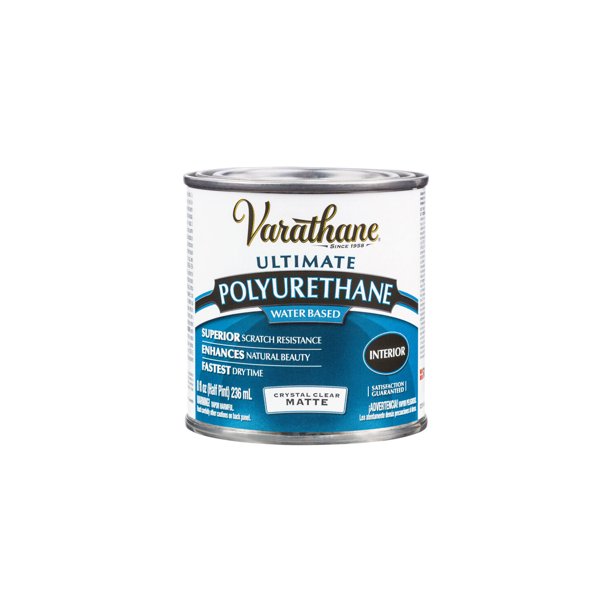 Varathane Transparent Matte Clear WaterBased Urethane Modified Alkyd