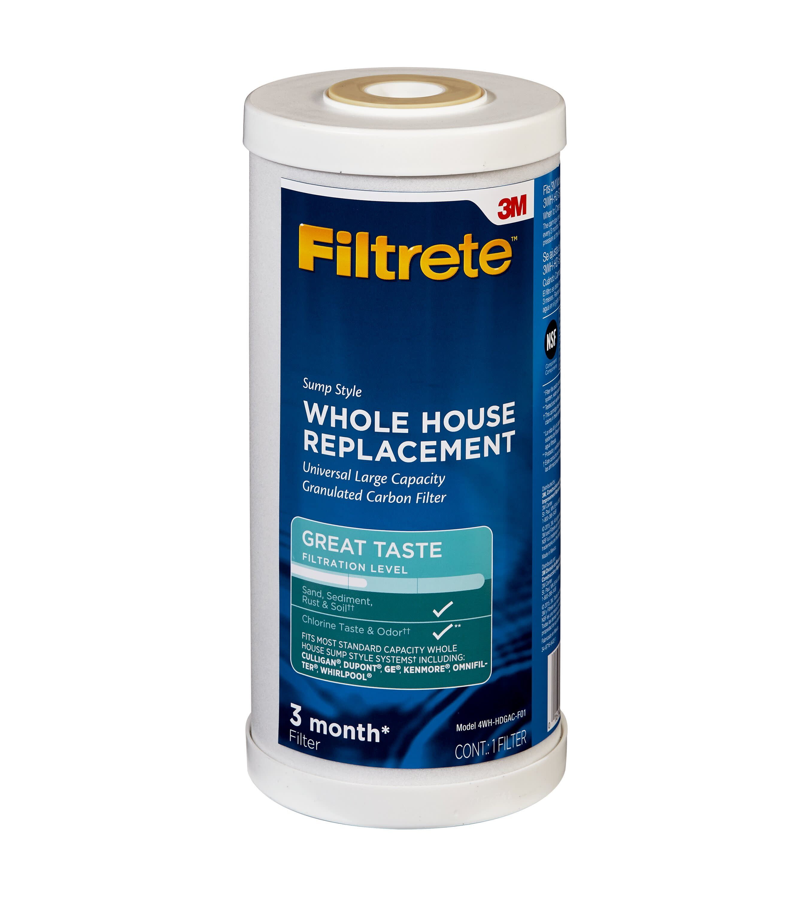 Filtrete Large Capacity Whole House Granulated Activated Carbon