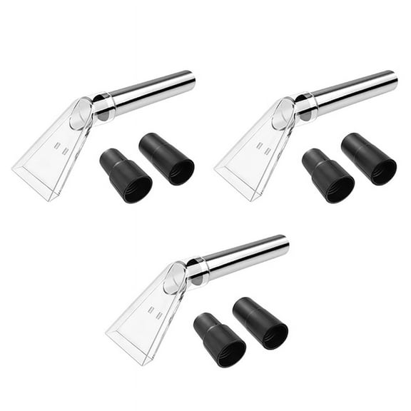 2X Extractor Hand Wand with Clear for Upholstery & Carpet Mattress Cleaning, Car Detailing Vacuum Wand