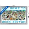thumbnail image 3 of Nickelodeon Spongebob - Every Character Ever 19 Wall Poster, 14.725" x 22.375", Framed, 3 of 6