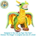 thumbnail image 4 of Drevnar the Dragon | 26 Inch Stuffed Animal Plush | By TigerHart Toys, 4 of 8