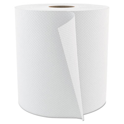 Cascades Select Roll Paper Towels, 1-Ply, 7.9" x 800 ft, White, 6