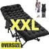 (XXL) A Black cot with black mattress