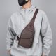 thumbnail image 1 of Xihbxyly Bolso de Pecho para Hombre, Bandolera Ajustable, Diseño Impermeable y Multifuncional, Gran Capacidad, Espalda Acolchada, Transpirable y Cómoda, Ideal para Viajes, Actividades Al Aire Libre y, 1 of 6