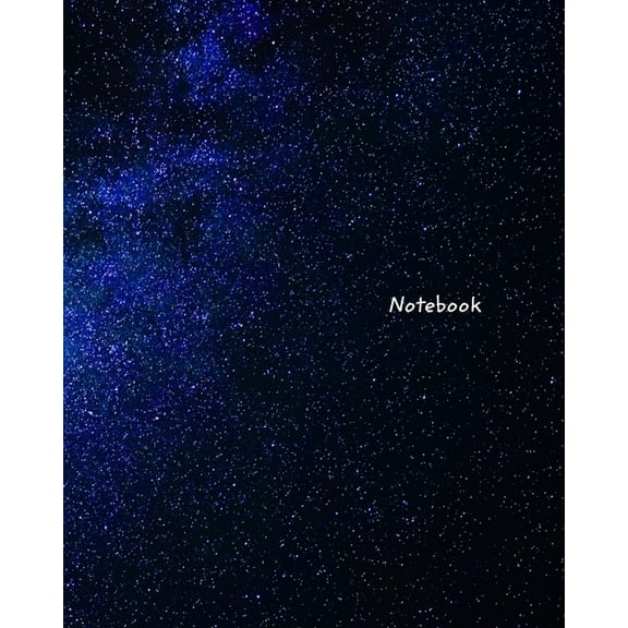 Notebook: Milky Way Galaxy, College Ruled Notebook, Journal, (Paperback)
