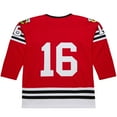 thumbnail image 3 of Men's Bobby Hull Scarlet Chicago Blackhawks 1960-61 Power Play Jersey, 3 of 6