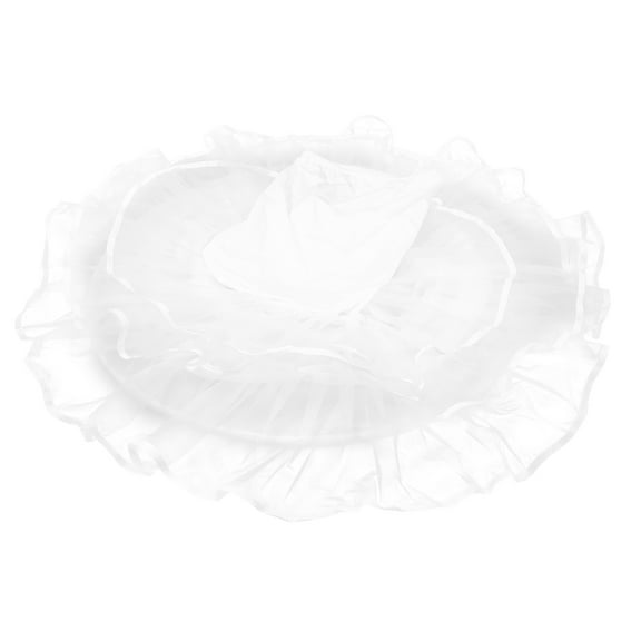 Women Mermaid Petticoat Elastic Waist Crinoline Fish Tail Underskirt Floor Length Trumpet Underskirt