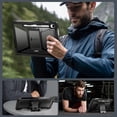 thumbnail image 7 of Case for Samsung Galaxy Tab S9 FE 5G 10.9 Inch/Galaxy Tab S9 11 Inch 2023, Rugged Full Protective Bumper Kickstand Cover Built-in Screen Protector/S Pen Holder, Black, 7 of 7