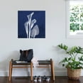 thumbnail image 3 of Art.com Three Indigo Calla Lilies Stretched Canvas Print Wall Art by Albert Koetsier, 30" x 30", 3 of 4