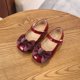 thumbnail image 4 of Zapatos planos de princesa para niñas de primavera y otoño, bonitos zapatos de una sola capa con lazo, zapatos de cuero con suela blanda para niñas pequeñas, 4 of 6