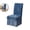 Blue, variant on Velvet Chair Cover with Skirt Stretchy Dining Room Chair Cover Chair Slipcover, Universal Furniture Protector Cover for Home, Kitchen, Banquet